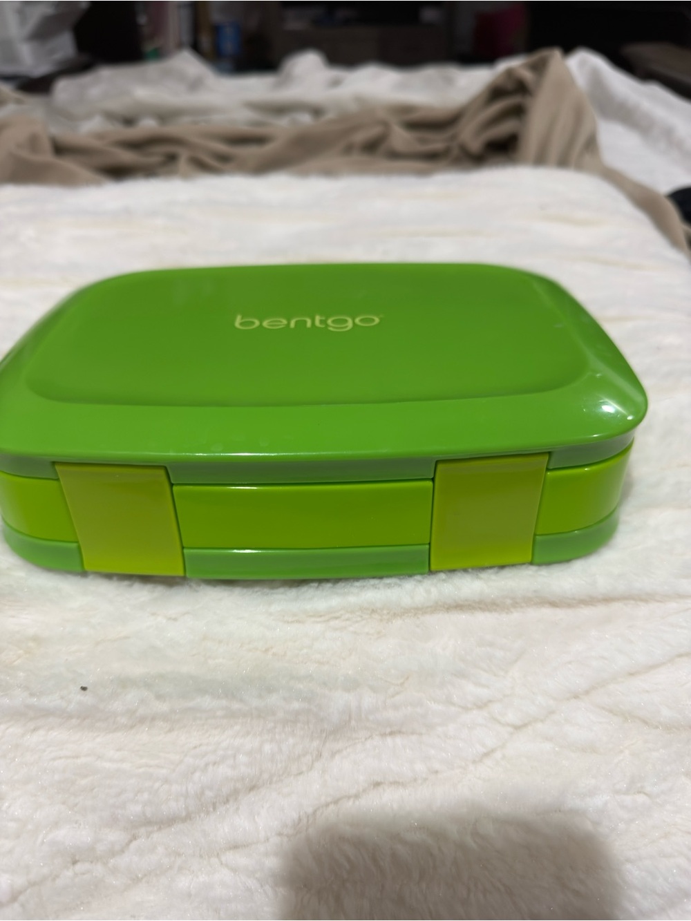 bentgo Bright Green Stackable Lunch Box used good condition.
